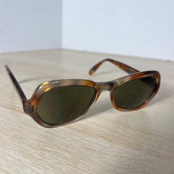 Vintage Bausch & Lomb 5 1/4 B&L D48 Sunglasses FRAMES ONLY Brown 50-18 main image 2
